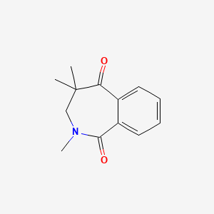 2,4,4-Trimethyl-3,4-dihydro-1H-2-benzazepine-1,5(2H)-dione