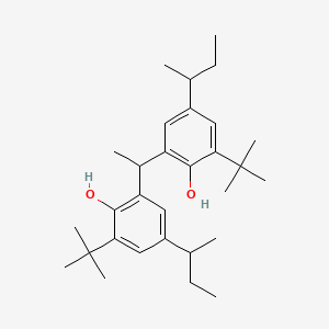 Phenol, 2,2'-ethylidenebis[6-(1,1-dimethylethyl)-4-(1-methylpropyl)-