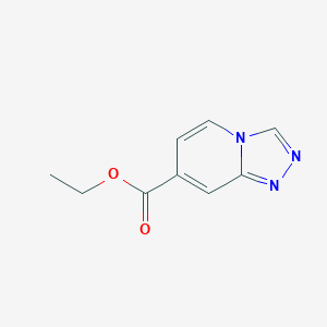 molecular formula C9H9N3O2 B1446909 Ethyl [1,2,4]triazolo[4,3-a]pyridine-7-carboxylate CAS No. 1416241-62-7