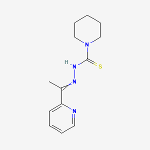 N-[1-(Pyridin-2-yl)ethylidene]piperidine-1-carbohydrazonothioic acid