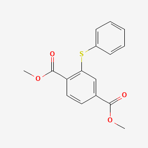 Dimethyl 2-(phenylsulfanyl)benzene-1,4-dicarboxylate