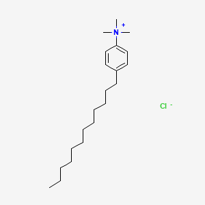 4-Dodecyl-N,N,N-trimethylanilinium chloride