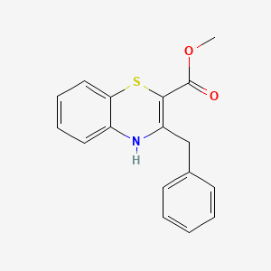 Methyl 3-benzyl-4H-1,4-benzothiazine-2-carboxylate