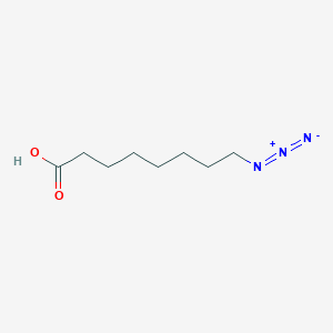 molecular formula C8H15N3O2 B1446925 8-叠氮辛酸 CAS No. 217180-76-2