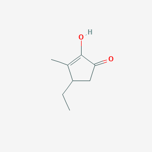 4-Ethyl-2-hydroxy-3-methylcyclopent-2-en-1-one