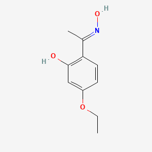 5-ethoxy-2-[(E)-N-hydroxy-C-methylcarbonimidoyl]phenol