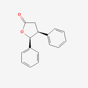 2(3H)-Furanone, dihydro-4,5-diphenyl-, cis-