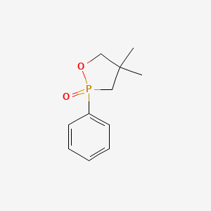 1,2-Oxaphospholane, 4,4-dimethyl-2-phenyl-, 2-oxide