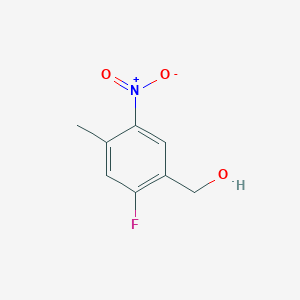 B1446955 (2-Fluoro-4-methyl-5-nitrophenyl)methanol CAS No. 1806480-23-8
