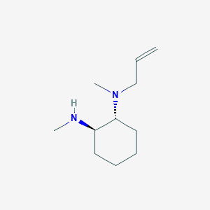 (1R,2R)-N~1~,N~2~-Dimethyl-N~1~-(prop-2-en-1-yl)cyclohexane-1,2-diamine