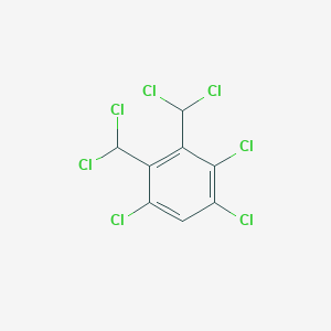 1,2,5-Trichloro-3,4-bis(dichloromethyl)benzene