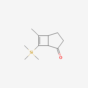 6-Methyl-7-(trimethylsilyl)bicyclo[3.2.0]hept-6-en-2-one