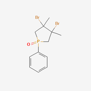 3,4-Dibromo-3,4-dimethyl-1-phenylphospholane 1-oxide