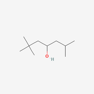 molecular formula C10H22O B14469877 2,2,6-Trimethylheptan-4-ol CAS No. 66256-44-8