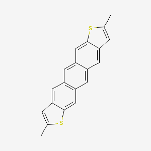 molecular formula C20H14S2 B1447002 2,8-Dimethylanthra[2,3-b:6,7-b']dithiophene (purified by sublimation) CAS No. 1019983-99-3