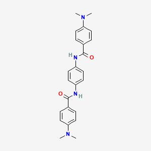 N,N'-(1,4-Phenylene)bis[4-(dimethylamino)benzamide]