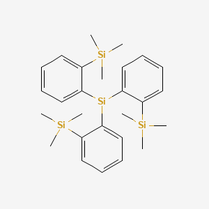 Silane, tris[(trimethylsilyl)phenyl]-