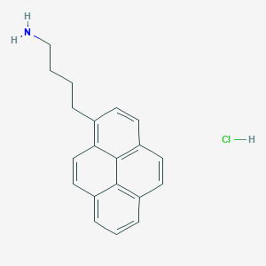 4-Pyren-1-ylbutan-1-amine;hydrochloride