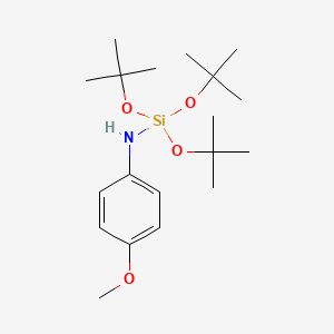 1,1,1-Tri-tert-butoxy-N-(4-methoxyphenyl)silanamine