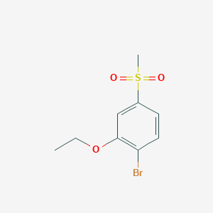 B1447014 1-Bromo-2-ethoxy-4-methanesulfonyl-benzene CAS No. 1403329-87-2