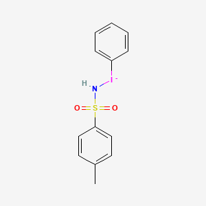 molecular formula C13H13INO2S- B1447018 [N-(对甲苯磺酰)亚氨基]苯基碘代烷 CAS No. 55962-05-5