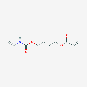 4-[(Ethenylcarbamoyl)oxy]butyl prop-2-enoate