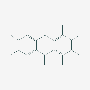 1,2,3,4,5,6,7,8,9-Nonamethyl-10-methylidene-9,10-dihydroanthracene