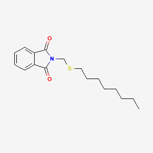 2-[(Octylsulfanyl)methyl]-1H-isoindole-1,3(2H)-dione