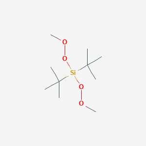 Di-tert-butyl[bis(methylperoxy)]silane