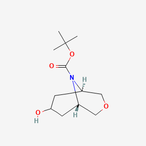 B1447036 Endo-9-boc-7-hydroxy-3-oxa-9-azabicyclo[3.3.1]nonane CAS No. 1148006-31-8