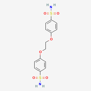 4,4'-[Ethane-1,2-diylbis(oxy)]dibenzenesulfonamide