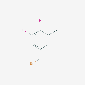 molecular formula C8H7BrF2 B1447056 3,4-Difluoro-5-methylbenzyl bromide CAS No. 1804417-98-8