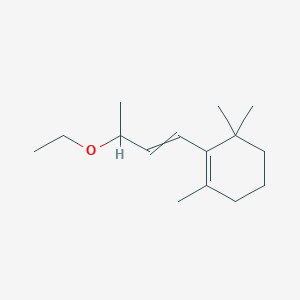 Cyclohexene, 2-(3-ethoxy-1-buten-1-yl)-1,3,3-trimethyl-