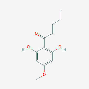 1-(2,6-Dihydroxy-4-methoxyphenyl)pentan-1-one