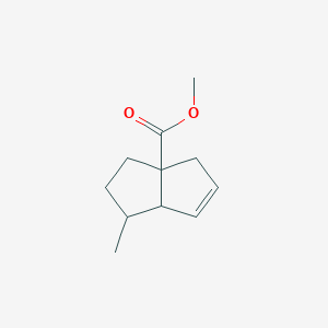 methyl 1-methyl-2,3,4,6a-tetrahydro-1H-pentalene-3a-carboxylate