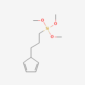 Silane, [3-(2,4-cyclopentadien-1-yl)propyl]trimethoxy-