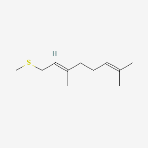 2,6-Octadiene, 3,7-dimethyl-1-(methylthio)-, (2E)-