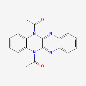 1,1'-(Quinoxalino[2,3-b]quinoxaline-5,12-diyl)di(ethan-1-one)