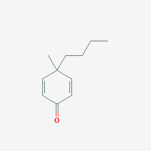 molecular formula C11H16O B14471213 4-Butyl-4-methylcyclohexa-2,5-dien-1-one CAS No. 66270-58-4