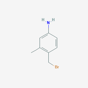 molecular formula C8H10BrN B1447132 4-氨基-2-甲基苄基溴 CAS No. 1261795-06-5