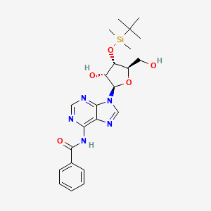 N-Benzoyl-3'-O-[tert-butyl(dimethyl)silyl]adenosine