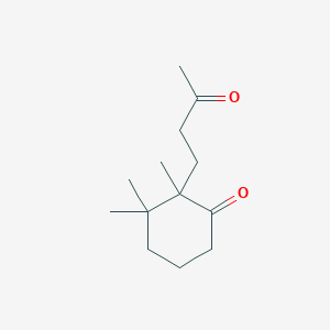 2,3,3-Trimethyl-2-(3-oxobutyl)cyclohexan-1-one