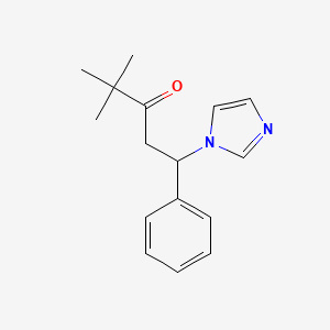 1-(1H-Imidazol-1-yl)-4,4-dimethyl-1-phenylpentan-3-one