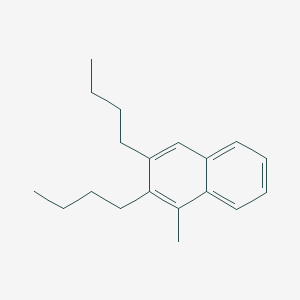 2,3-Dibutyl-1-methylnaphthalene