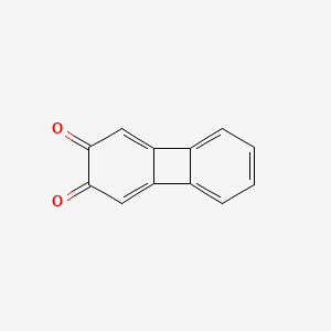 molecular formula C12H6O2 B14471634 2,3-Biphenylenedione CAS No. 66231-76-3