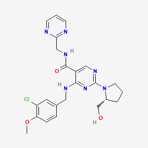 molecular formula C23H26ClN7O3 B1447171 R-阿伐那非 CAS No. 1638497-26-3