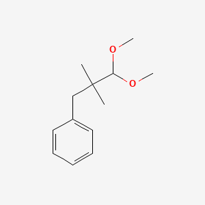 (3,3-Dimethoxy-2,2-dimethylpropyl)benzene