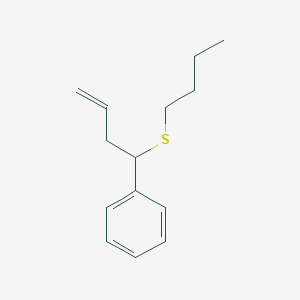 [1-(Butylsulfanyl)but-3-EN-1-YL]benzene