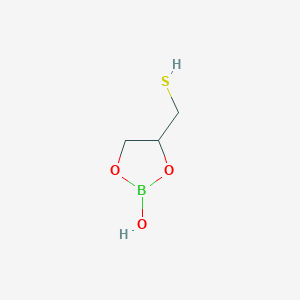 4-(Sulfanylmethyl)-1,3,2-dioxaborolan-2-ol