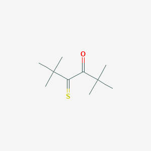 2,2,5,5-Tetramethyl-4-sulfanylidenehexan-3-one